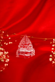 Natural Clear Quartz Shree Yantra